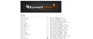 keyword-shitter-zoekwoorden